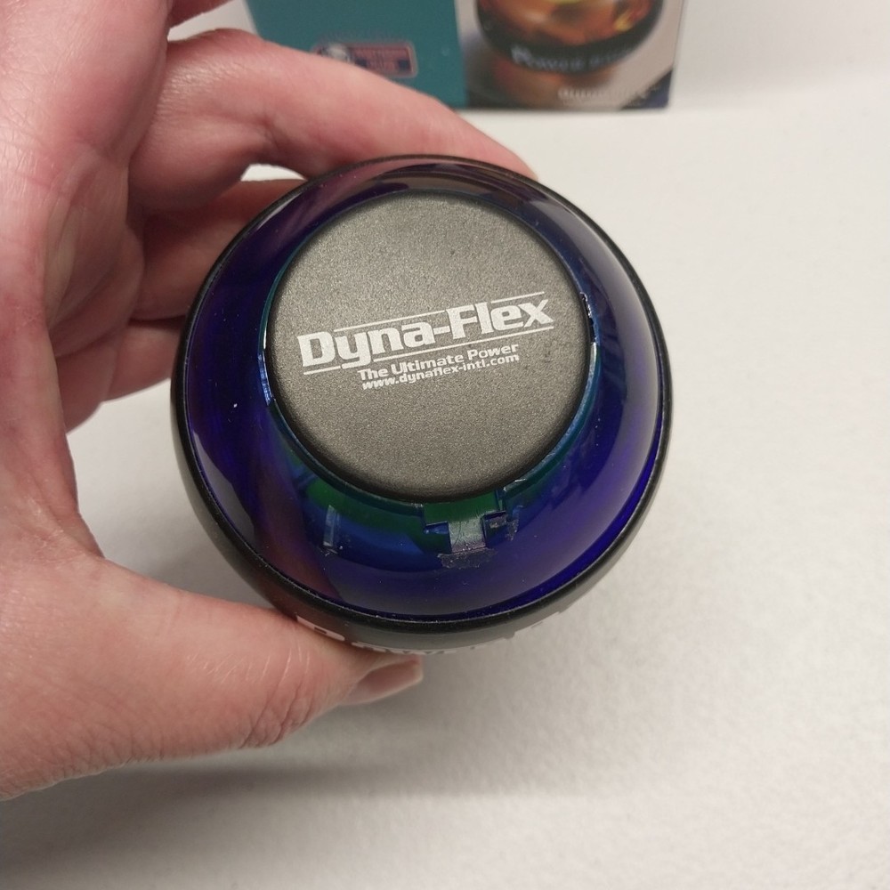 Dyna-Flex Powerball Gyroscopic Wrist Exerciser NEW Open Box Smooth Spin