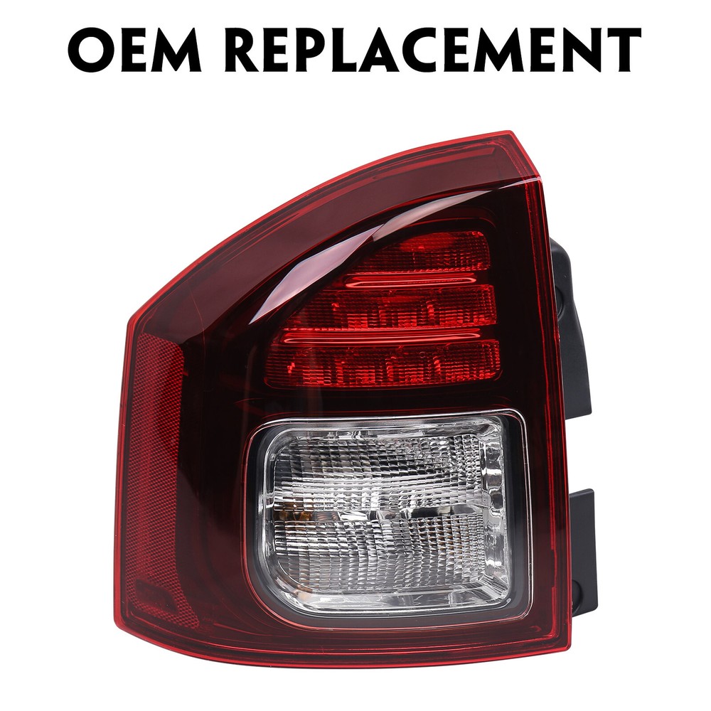 For Jeep Compass 2014-2017 LED Rear Tail Light Lamp Driver Left Bulb Assembly