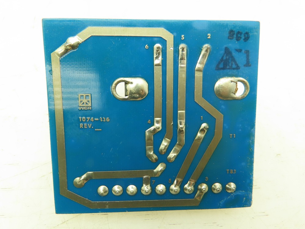 Wer 1074-116 Power Supply Board DC Output
