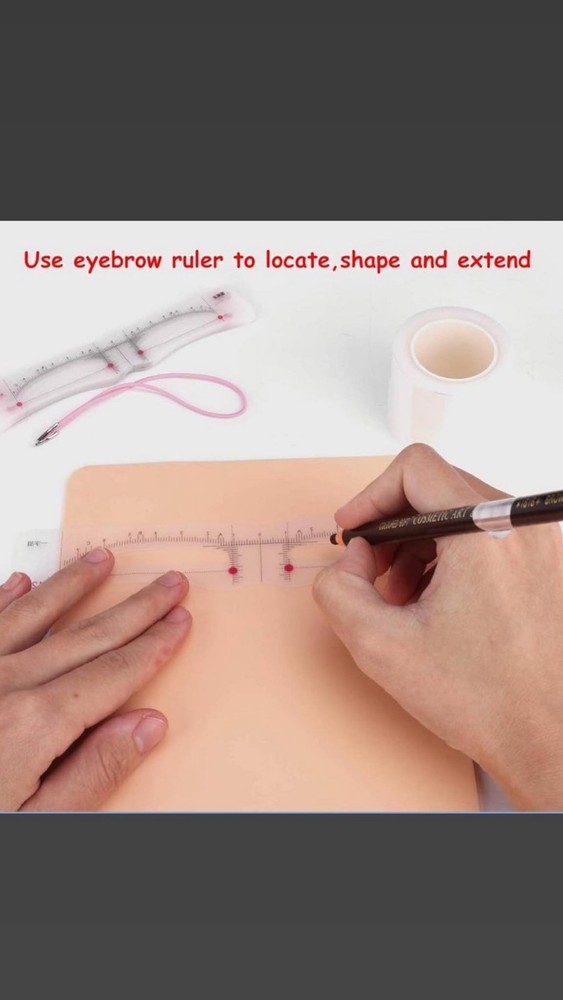 Eyebrow microblading set