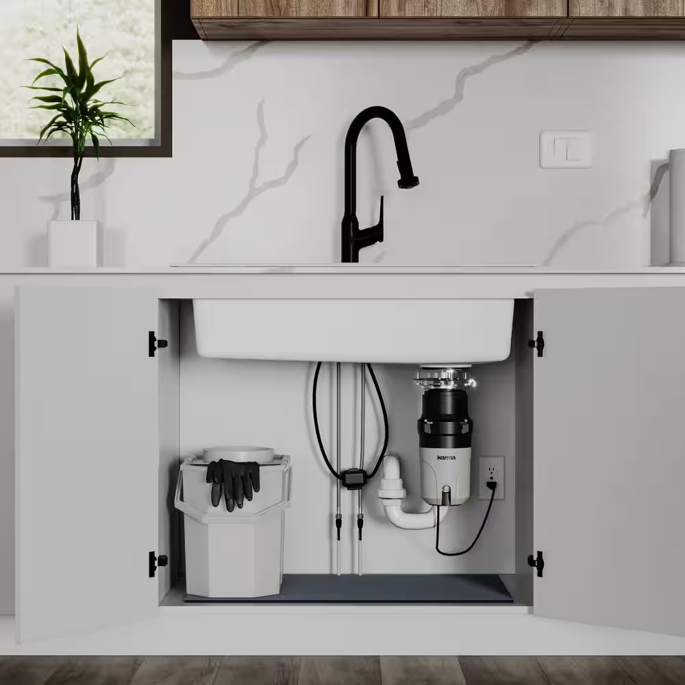 1/3 HP Continuous Feed Garbage Disposal with Power Cord