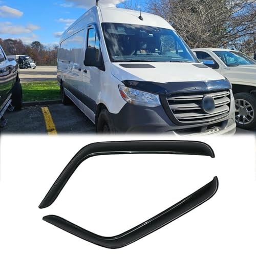 Side Window Wind Deflector, 2pcs Protective Replacements 2006-2018 Sprinter