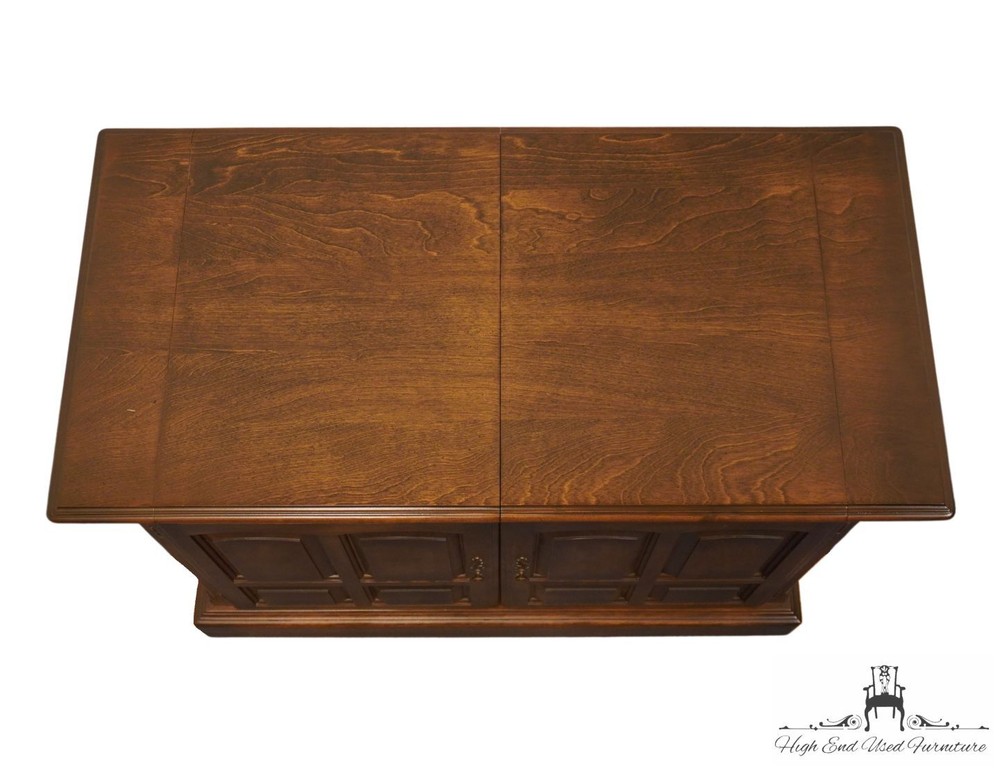 ETHAN ALLEN Classic Manor Solid Maple 63" Flip-Top Server Buffet 15-6015