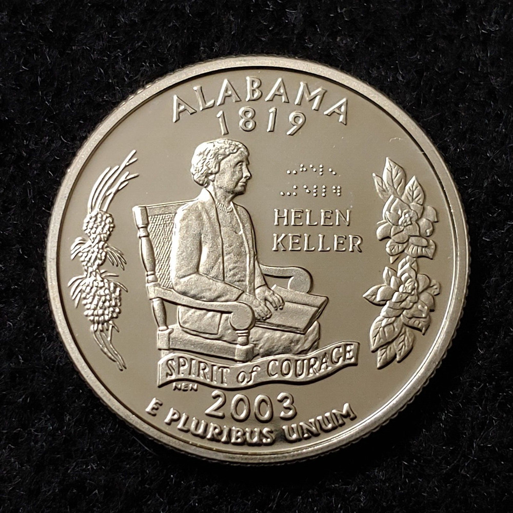 2003-S Alabama State Clad S Proof Quarter uncirculated