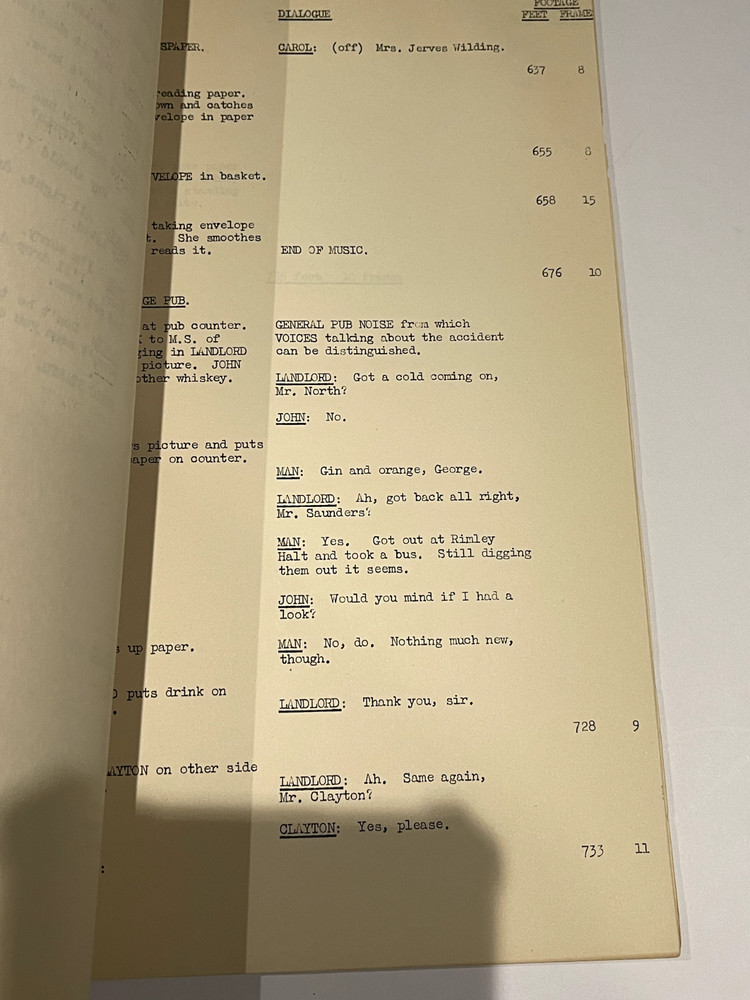 THE INTERRUPTED JOURNEY MOVIE SCRIPT