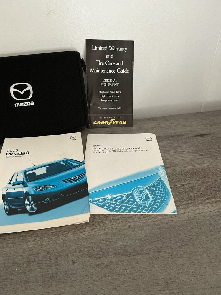 2005 Mazda 3 Used Owners Manual