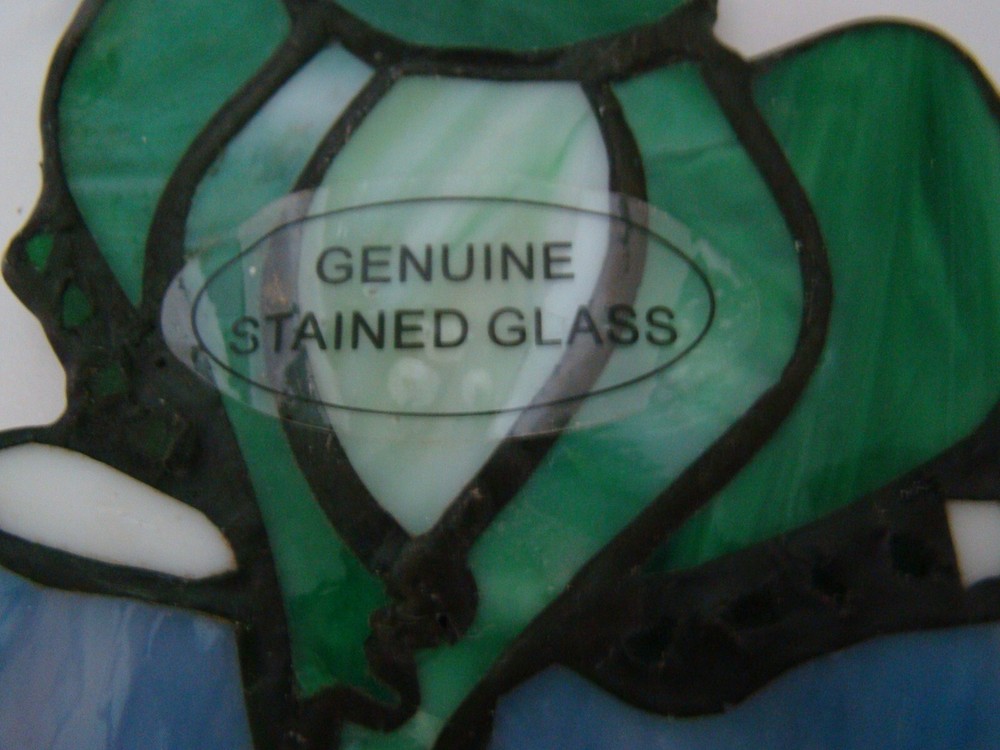 Stained Glass Frog Night Light