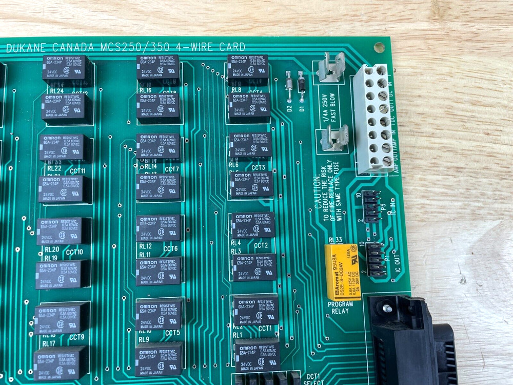 Dukane MCS250/350 4-Wire Card, A691 Rev E