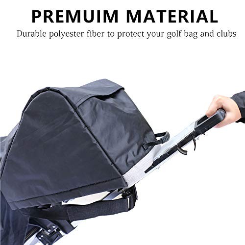 Golf Bag Rain Protection Cover for Golf Push Carts