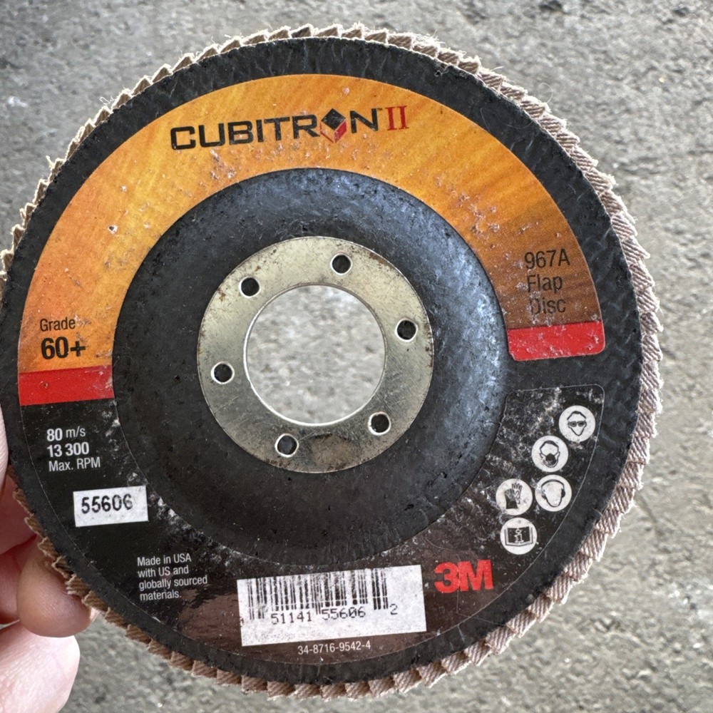 3M Cubitron 967A Flap Disc 4 1/2 60 Grit