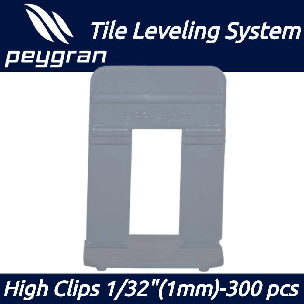 Leveling Tabs for 16-30mm Tile Thickness - 1mm, 300 Pack