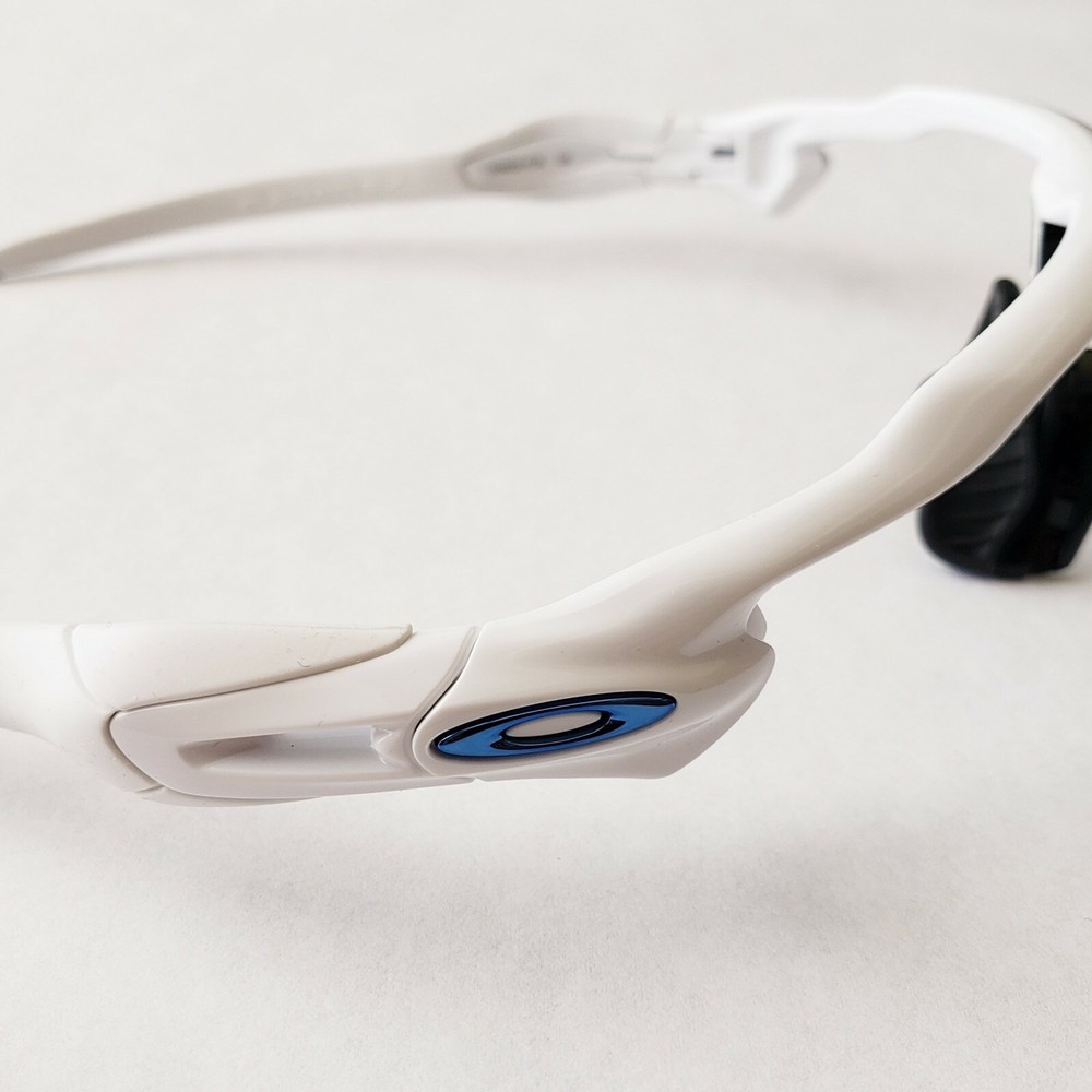 Oakley Radar EV Polished White Blue Icons Replacement Frame Only OO9208