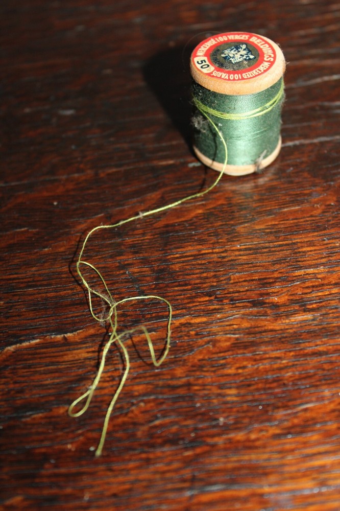 Kitten 50 Spool - Beldings - Corticelli Sewing Peerless Thread - Original label