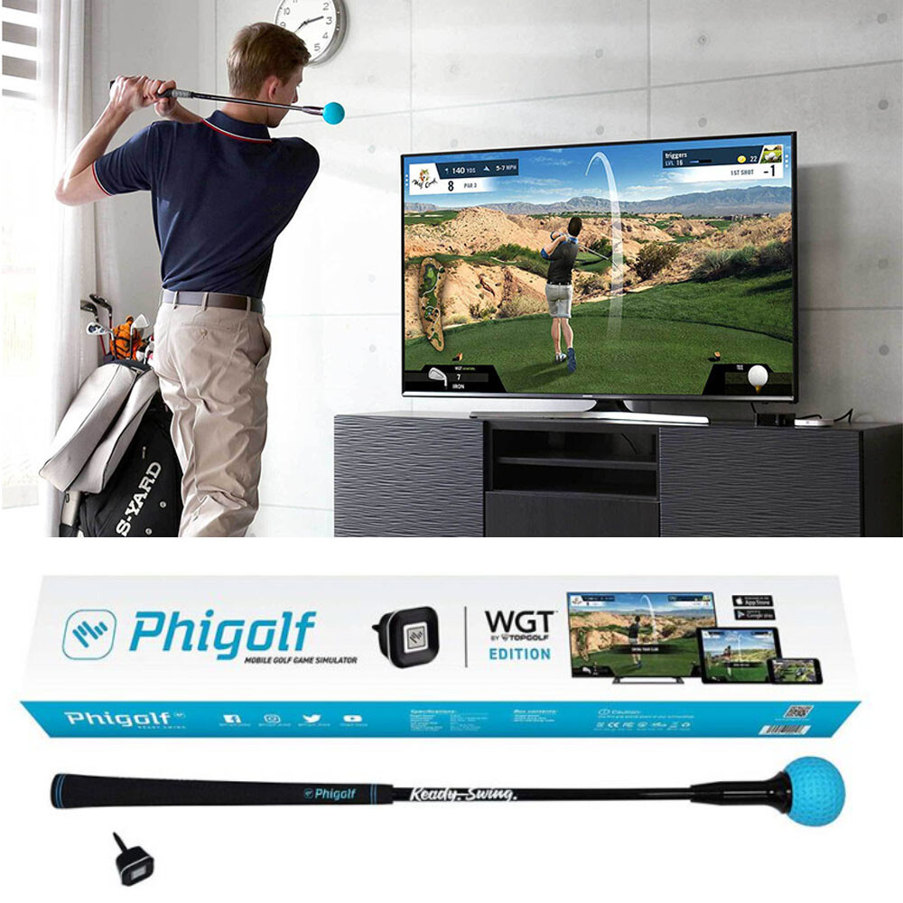 Phigolf Mobile Home Smart Screen Golf Simulator Swing Trainer WGT Edition #Track