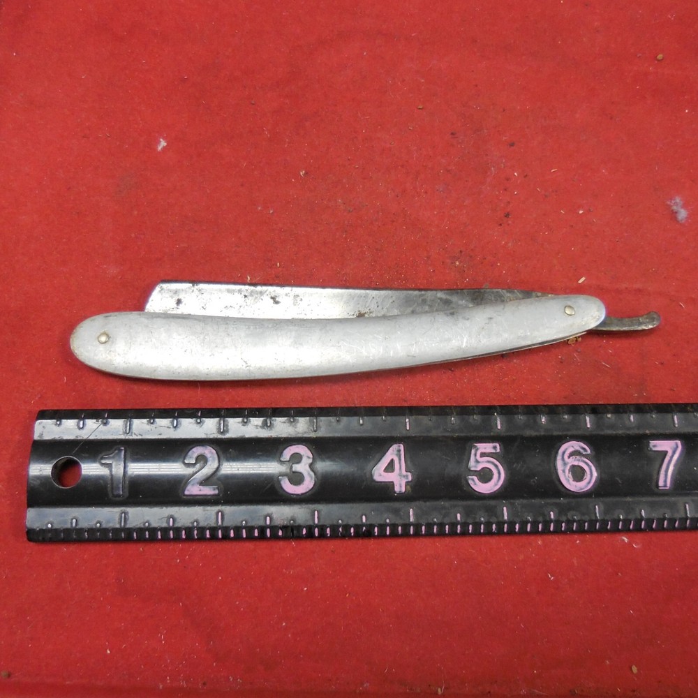 MICROSCOPIC SECTION CUTTER / STRAIGHT RAZOR TYPE - LENTZ GERMANY - Original