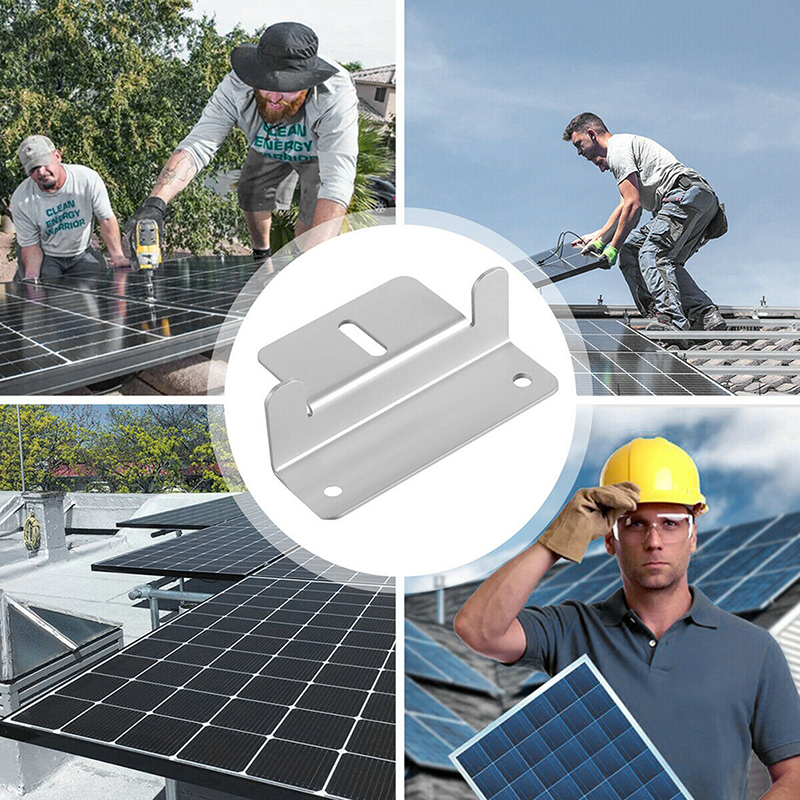 16 Sets Solar Panel Z Bracket Mounting Mounts Set Solar Panel RV Boat Roof Wall