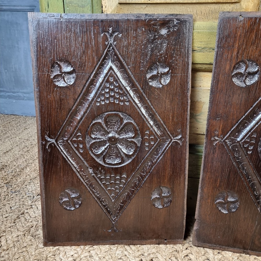 Three 17th century panels.