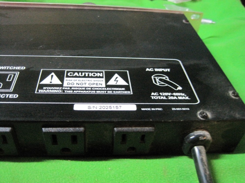 AMERICAN DJ PDP-800 POWER DISTRIBUTION PANEL AA859