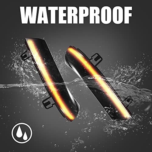 Side Mirror Turn Signal Indicator Dynamic Sequential LED Light for VW Golf 5