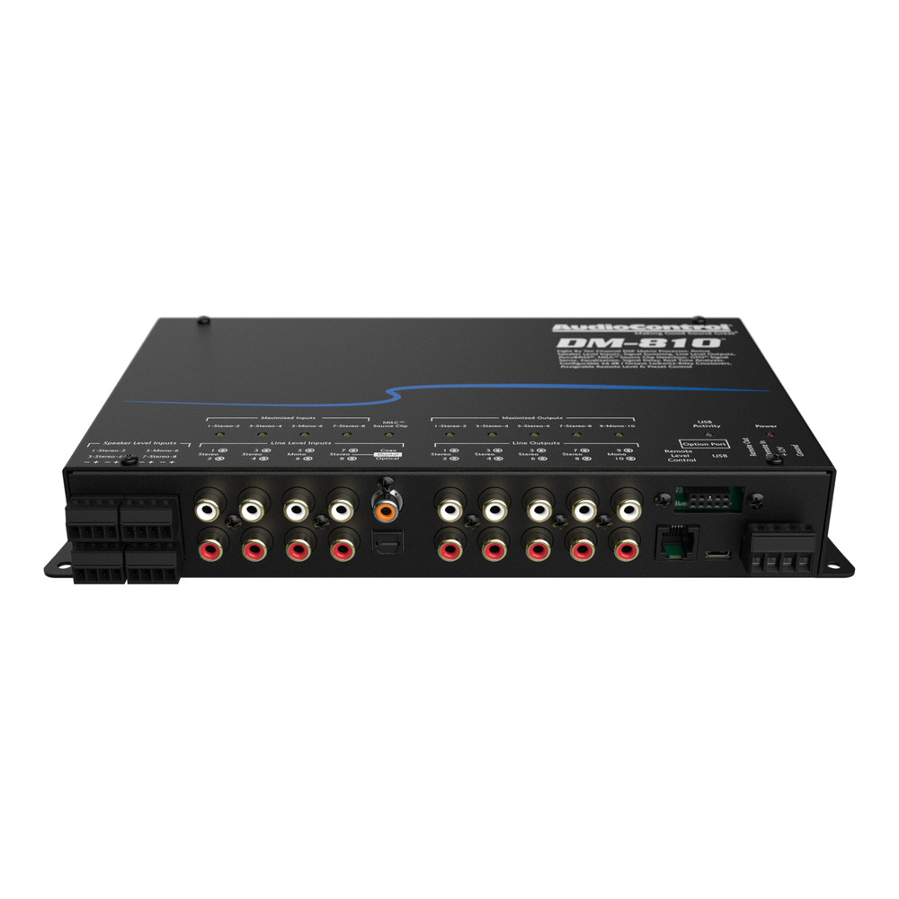 AudioControl DM-810 DSP Matrix Digital Signal Processor 8-CH Input/10-CH Output
