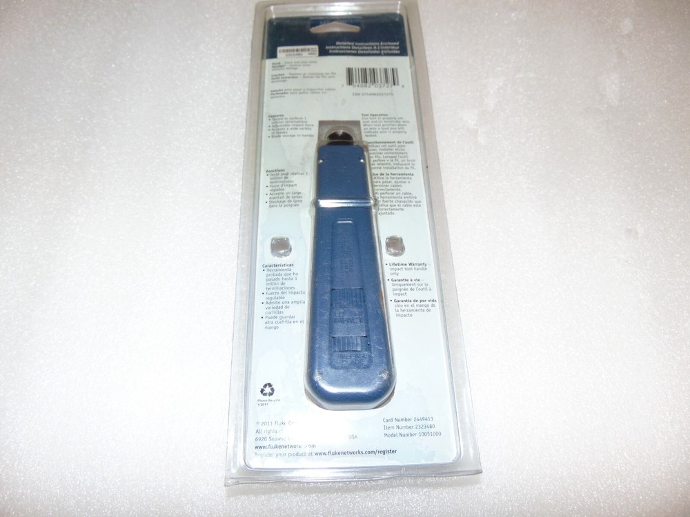 Fluke Networks D914 Impact Tool 10051100 NEW