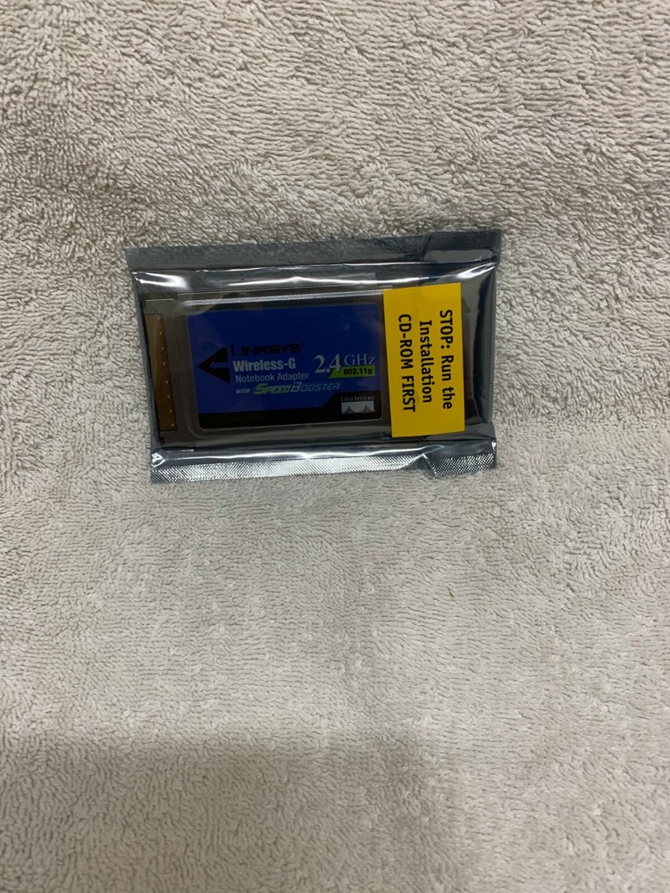 Linksys WPC54GS Wireless-G Notebook Adapter with SpeedBooster