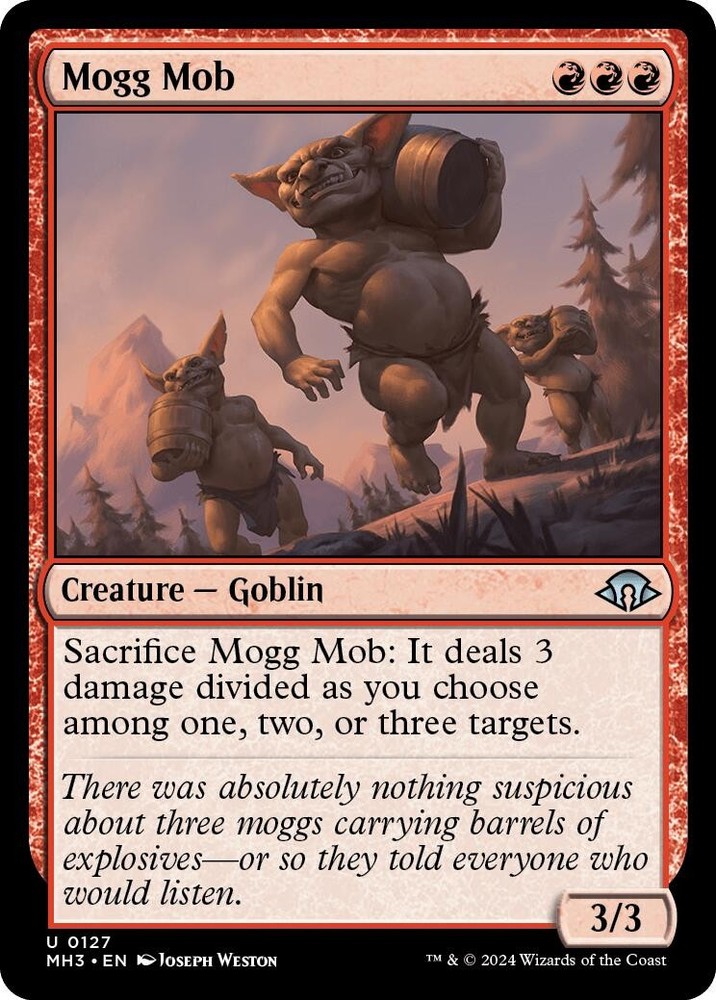Mogg Mob Modern Horizons 3 127 MTG LP