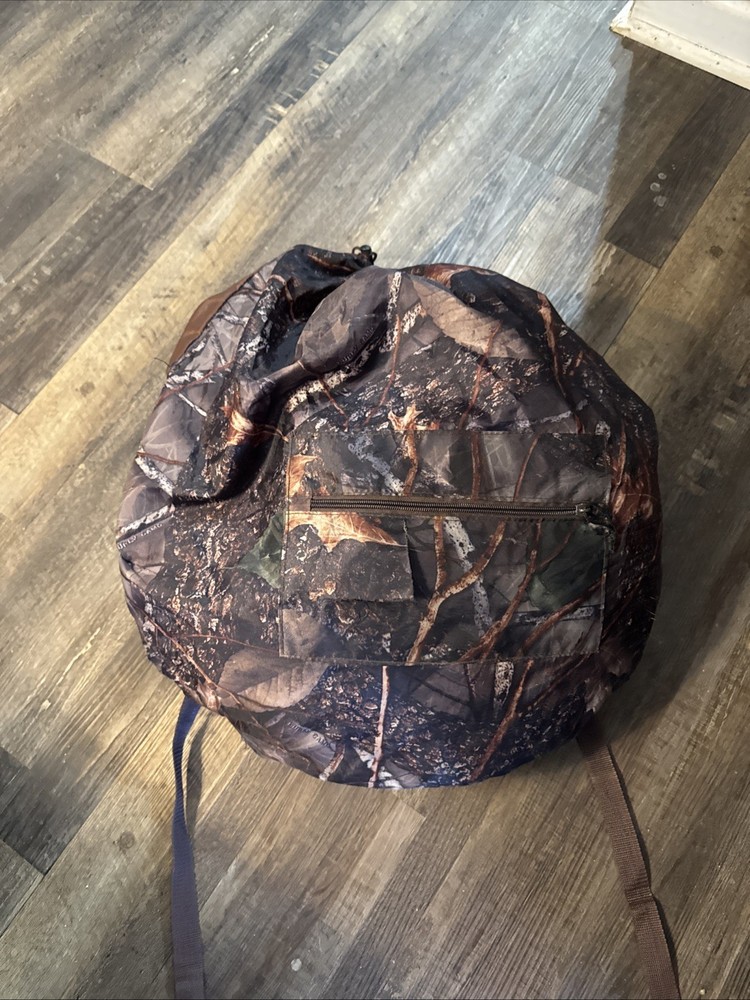 Leafy Camo Hunting Blind Cover