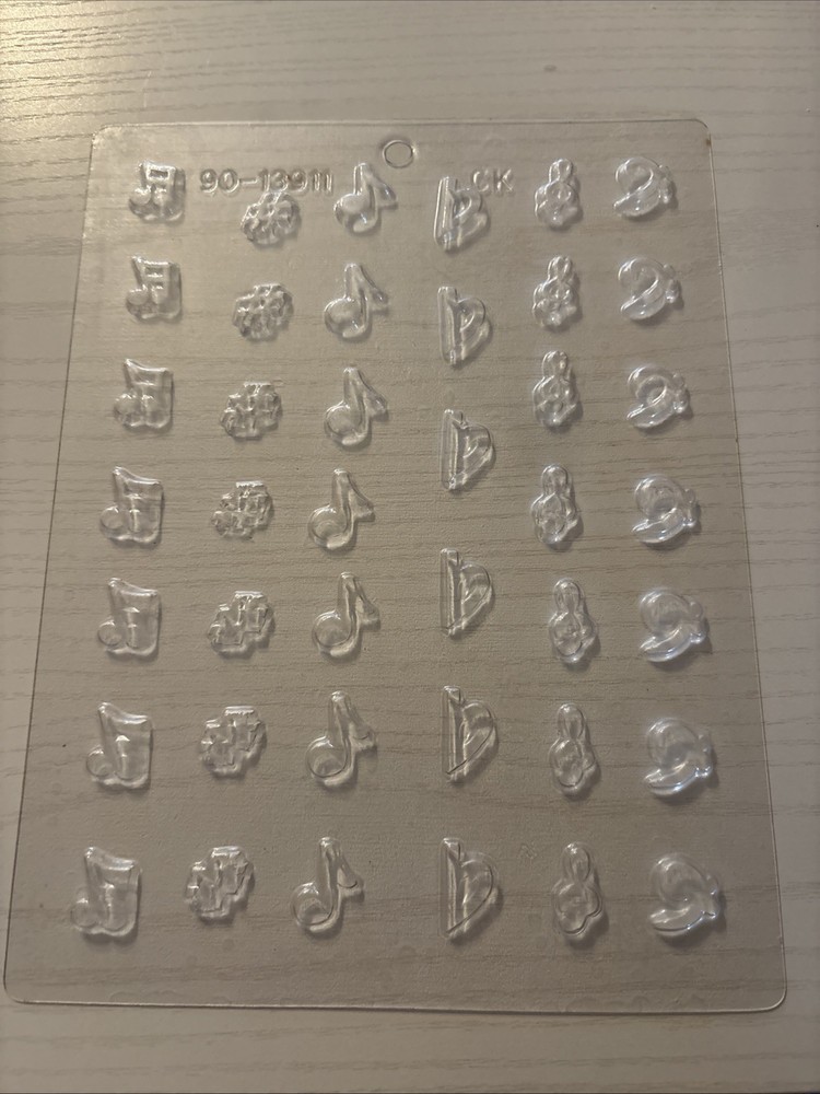Mini Musical Notes Chocolate Mold Free Shipping