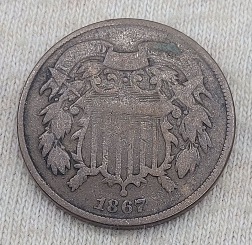 WPCoins ~ 1867 1868 1869 (3) 2¢ Cent Coins