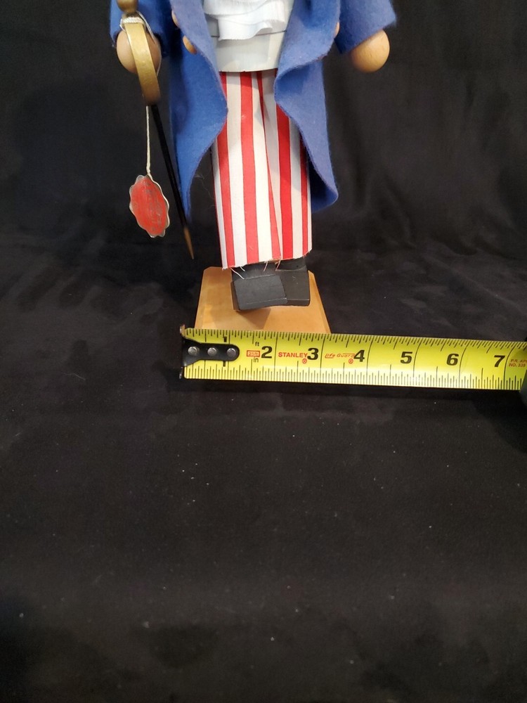 Nutcracker Full Size Uncle Sam w/ Sword - Made West Germany Fireworks Festivals
