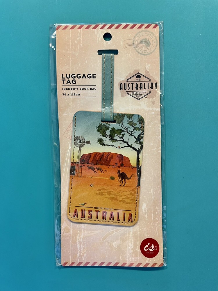 AUSTRALIA LUGGAGE TAG —OUTBACK