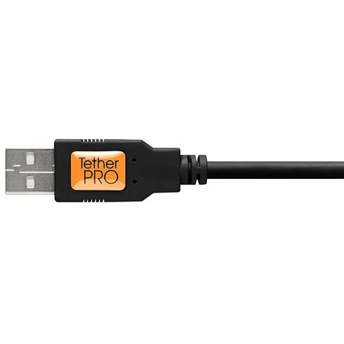 TetherPro USB 2.0 Active Data Extension Cable 16' (4.9m), Black CU1916