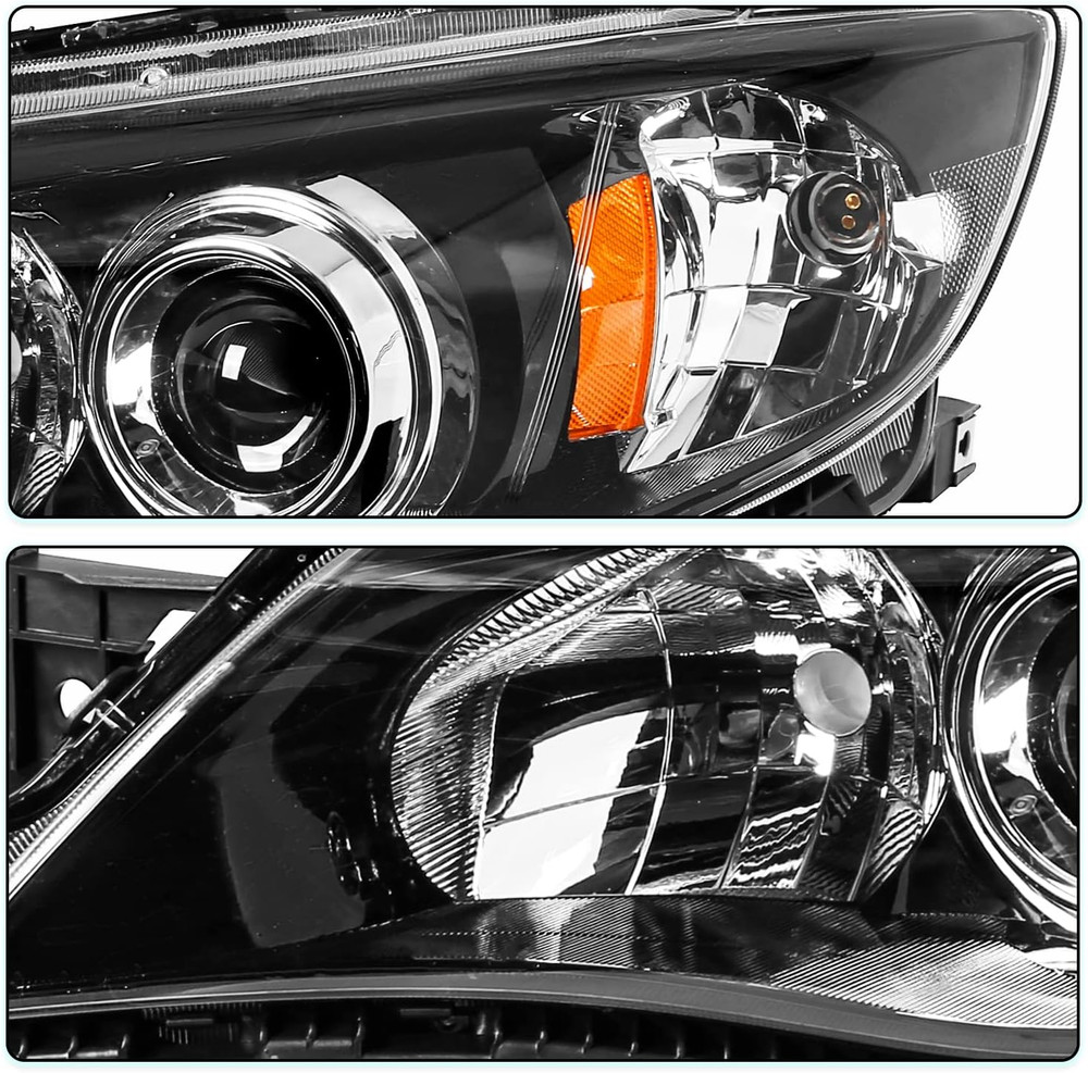 Projector Headlight Assembly Replacement for 2008-2011 Subaru Impreza Outback Sp