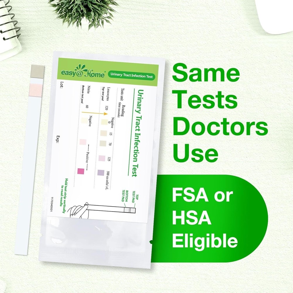Quick 2-Minute UTI Strips - Accurate and Affordable Urinary Testing