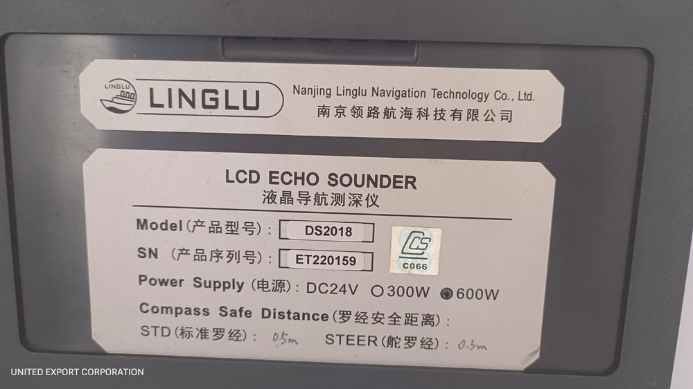 LINGLU NAVIGATION TECHNOLOGY SHIP ECHO SOUNDER LCD DISPLAY DS2018