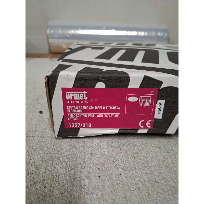 URMET 1057/018 Wireless Control Unit With Display And Control Keyboard