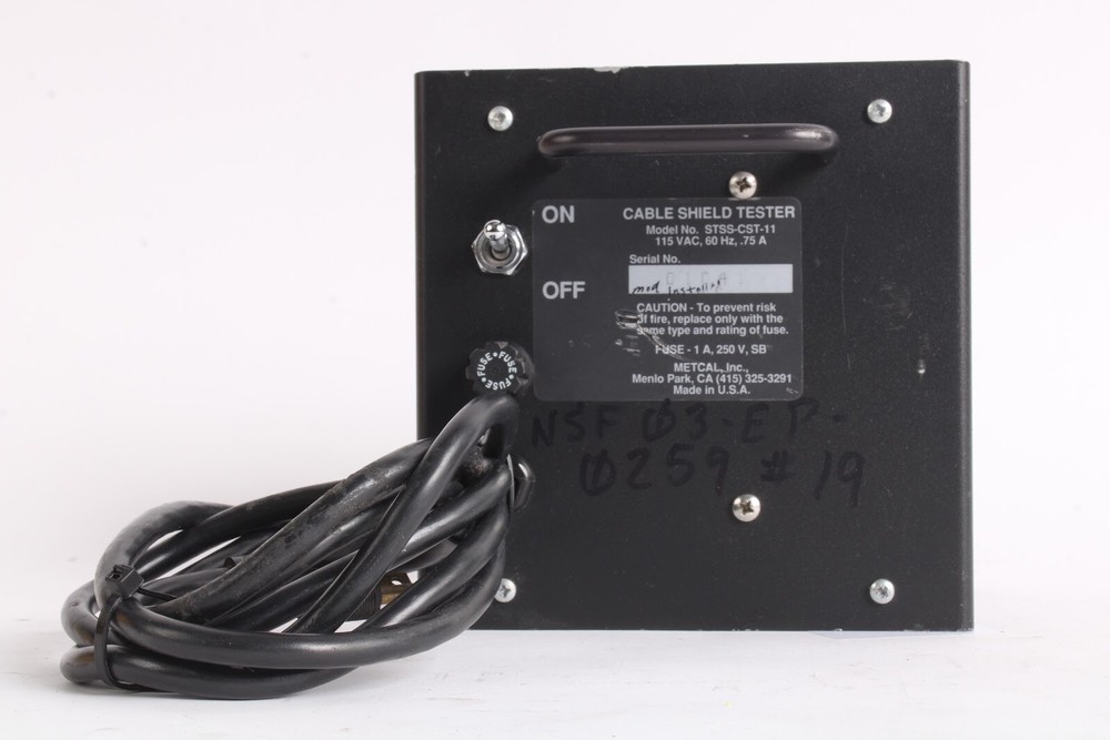 Metcal STSS-CST-11 Cable Shield Tester