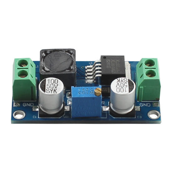1PCS XL6019 5A Current DC to DC Adjustable Boost Power Supply Board Module CA