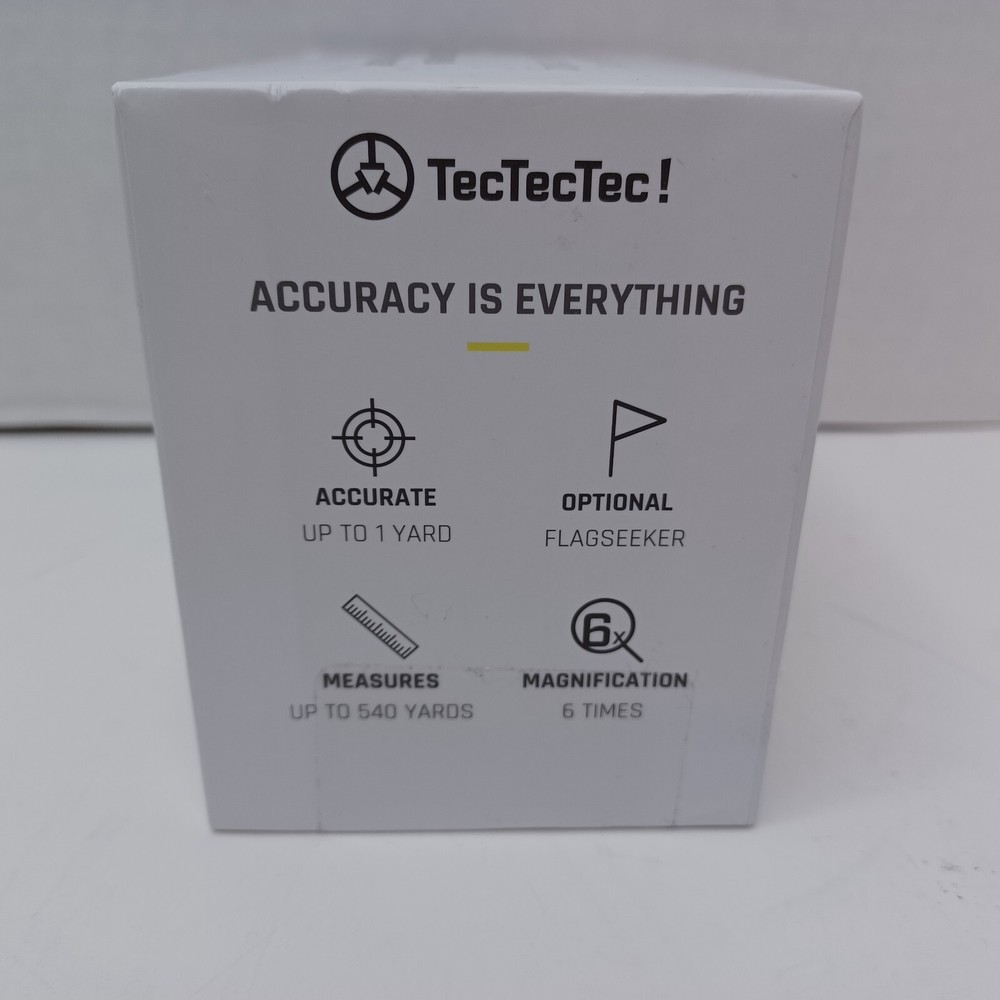 TecTecTec VPRO500 Golf Laser RangeFinder With Carrying Pouch & Strap 540 Yards