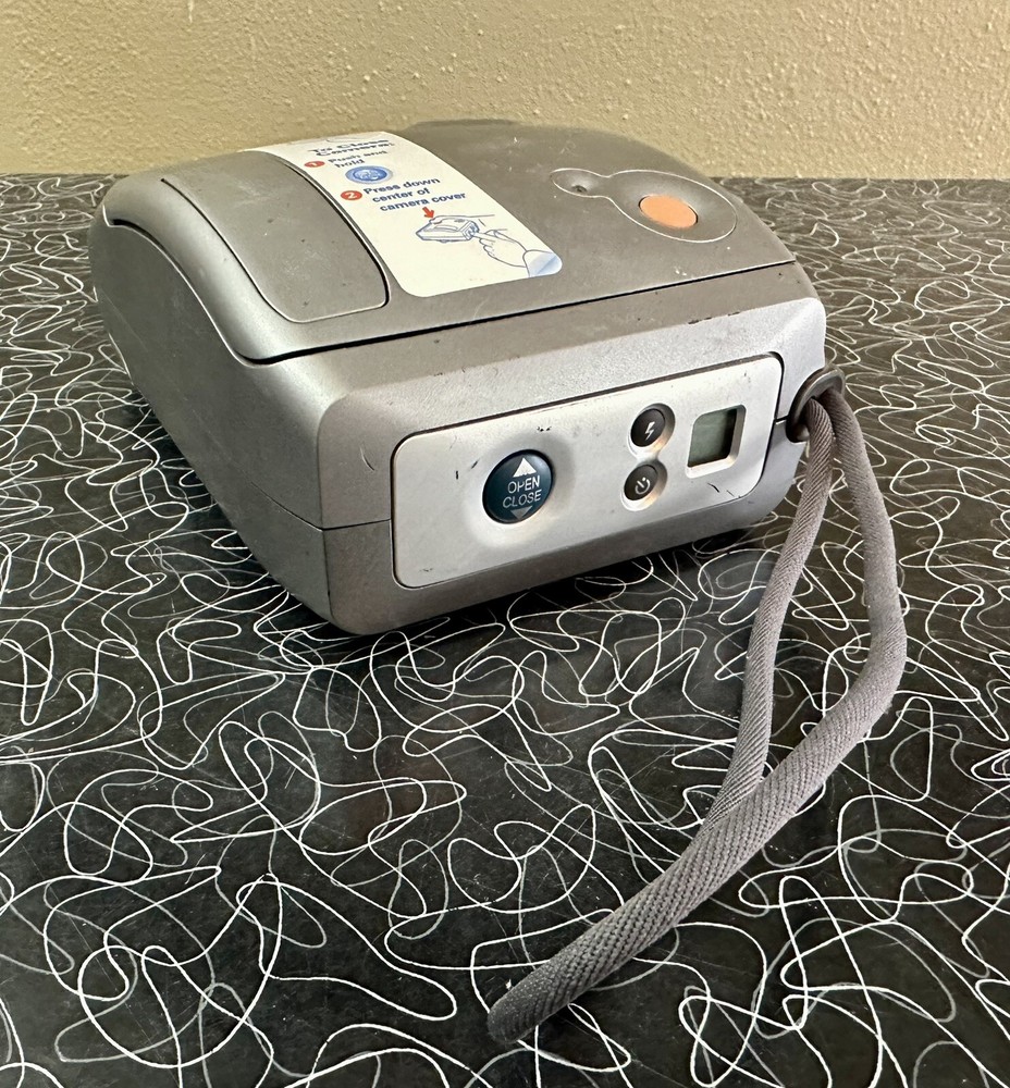 Polaroid One Folding 600 Instant Camera Silver Gray