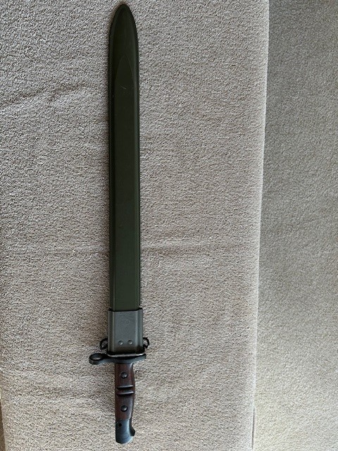 US Model 1917 bayonet with Scabbard Sheath