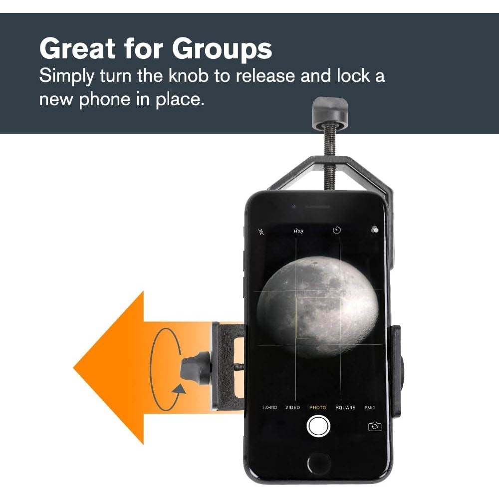 Celestron Universal Smartphone Adapter Telescope Binocular Spotting Scope Mount