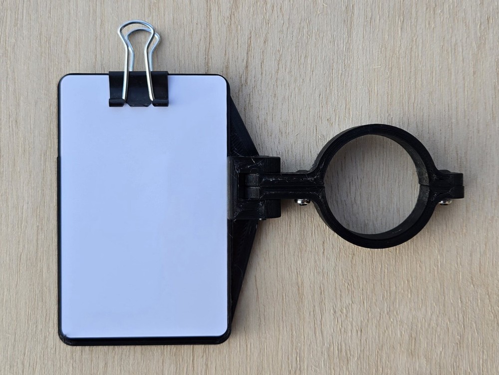 Data on Previous Engagements (DOPE) Card Holder 1" 30mm 34mm - Scope Mounted