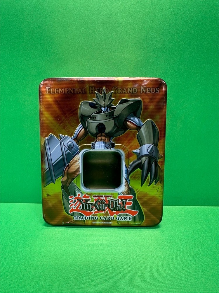 Yu-Gi-Oh Elemental Hero Grand Neos Tin Empty