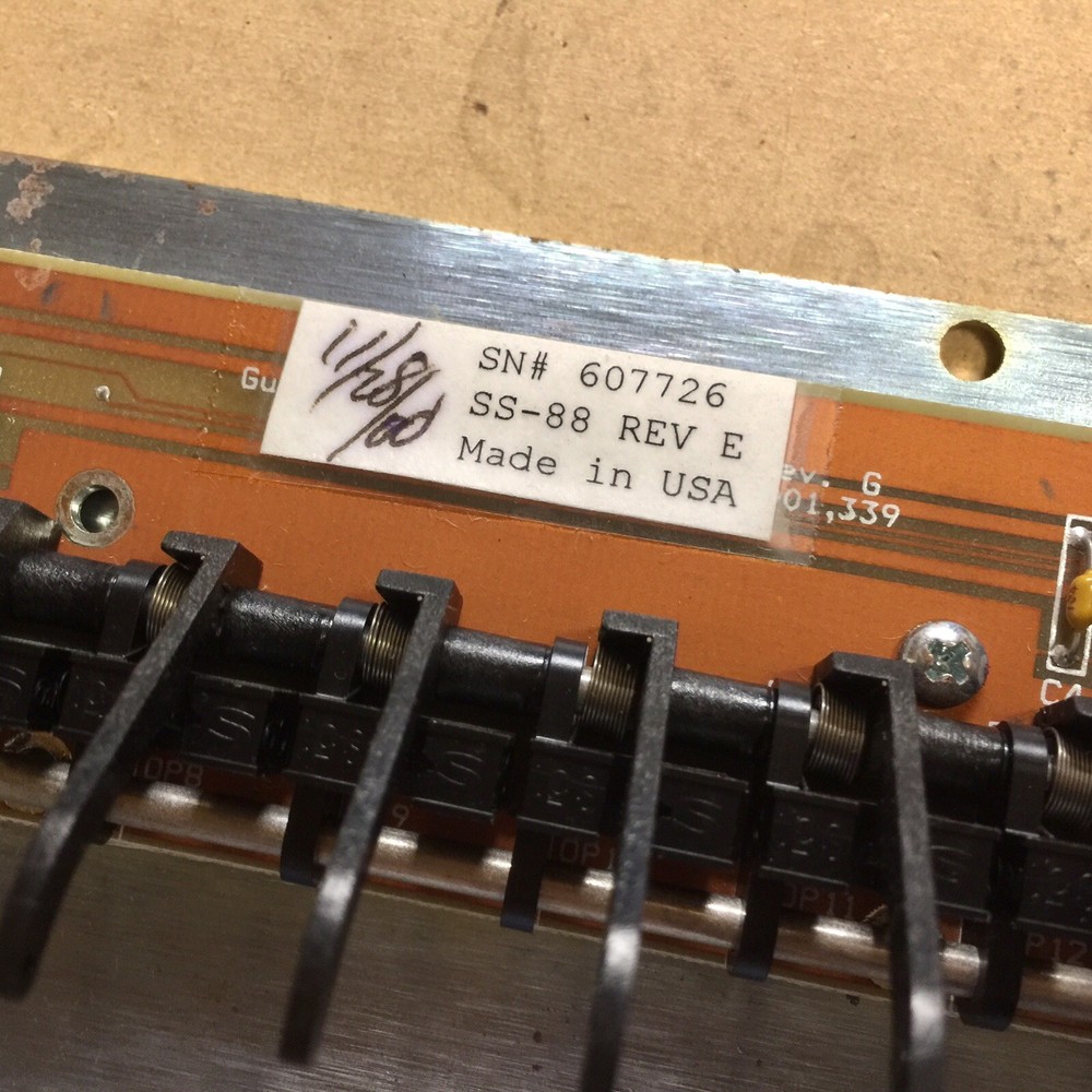 Replacement Finger & Spring For KS-1B MIDI Strip/Controller QRS Gulbransen