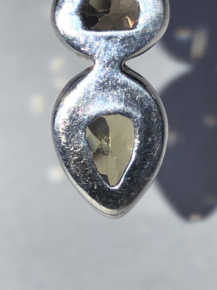 Handcrafted Mixed Gemstones Pendant 1.875”