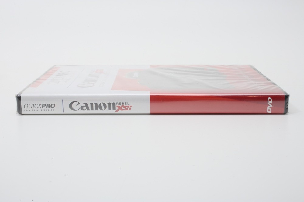 QuickPro Camera Guides Canon Rebel XSi Interactive DVD Tutorial Instruction++NEW