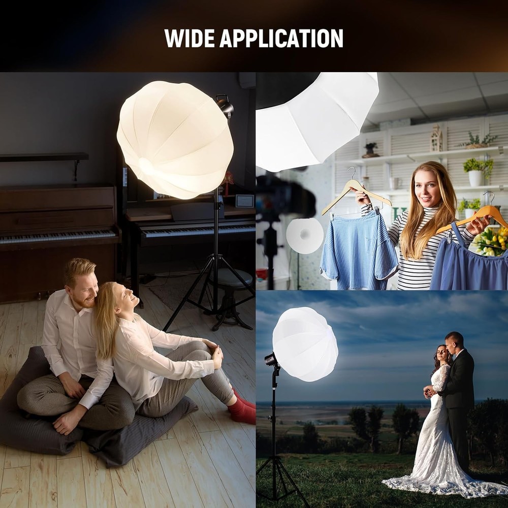 Basics Lantern Softbox 26 Quick Release 360° Light Diffuser