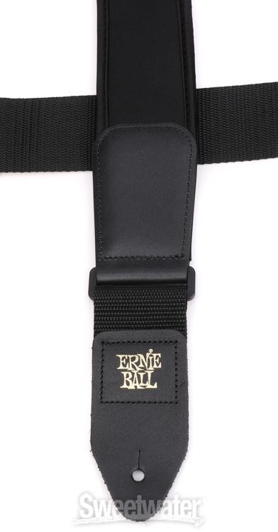 Ernie Ball Cloud Comfort Guitar Strap - Regular, Black